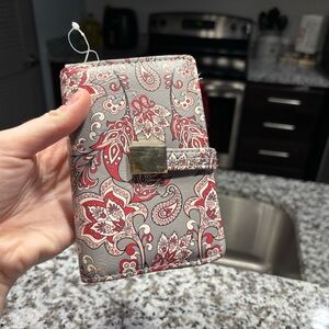 Apt. 9 Red and Gray Phone Case with Metallic Clasp